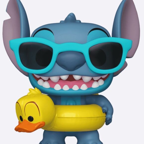 Funko Pop Stitch With Tube Vinyl Figure - Picture 1 of 8